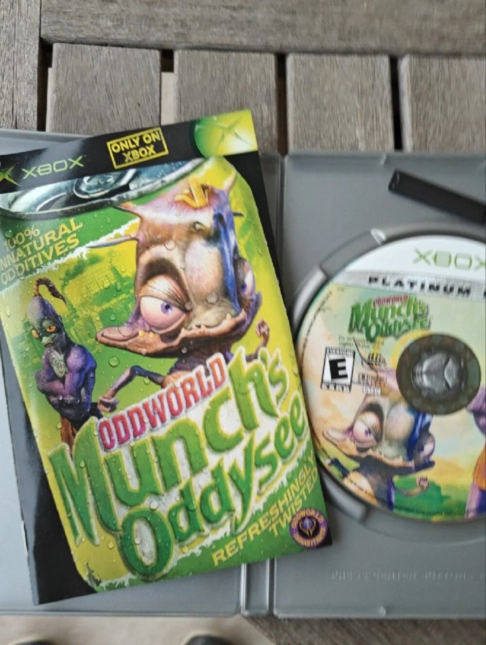 Platinum Hits - Oddworld: Munch's Oddysee - Xbox